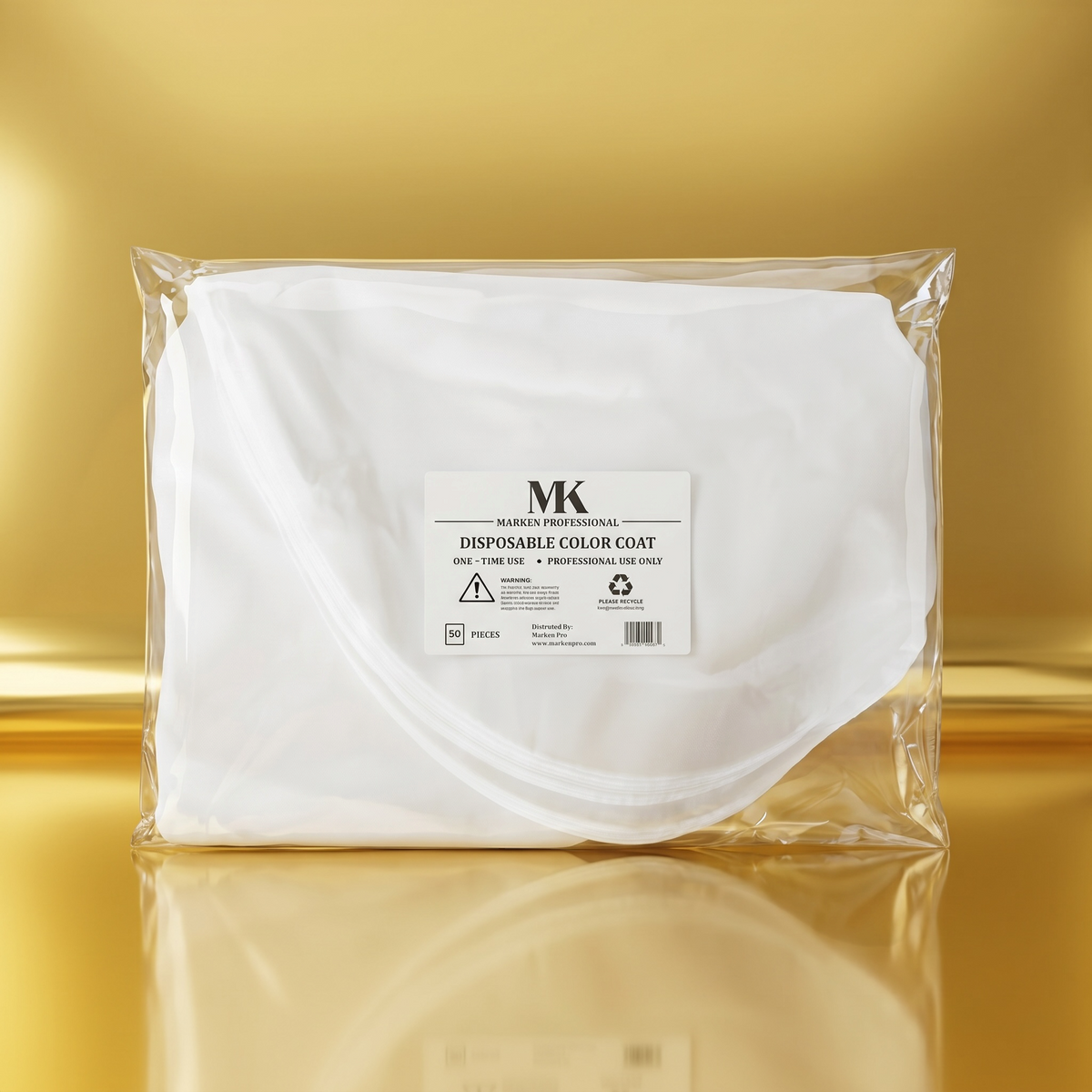 Marken Professional Disposable Color Coat 50 pcs